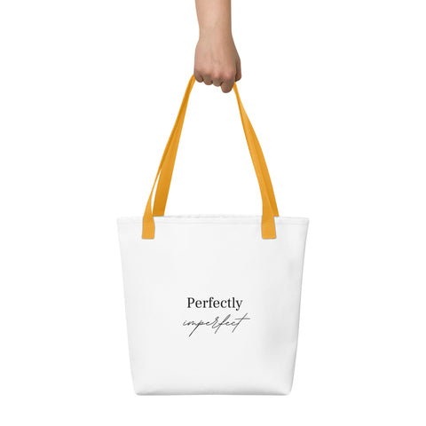 Tote bag - Perfectly Imperfect