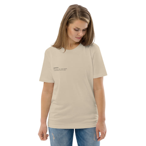 Unisex organic cotton t-shirt - aesthete