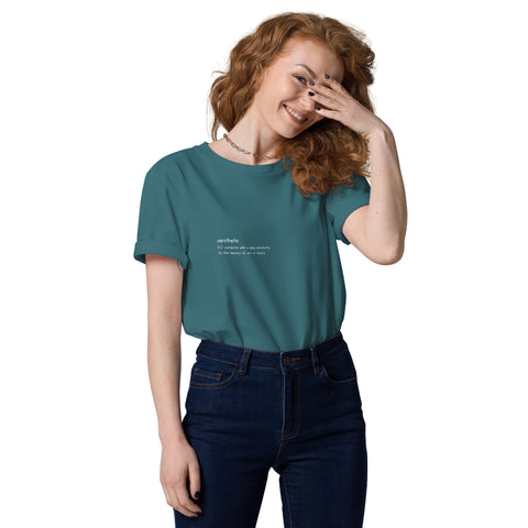 Unisex organic cotton t-shirt - Aesthete