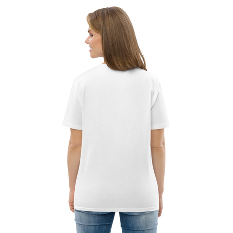 Unisex organic cotton t-shirt - Where is the food (WTF)