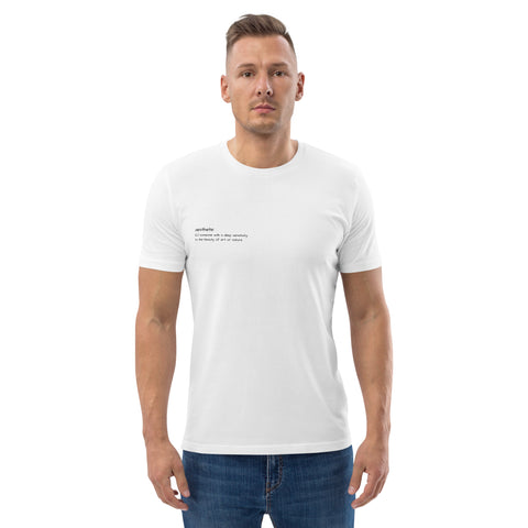 Unisex organic cotton t-shirt - aesthete