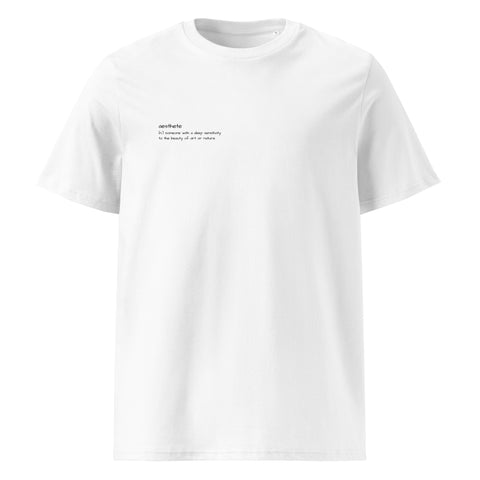 Unisex organic cotton t-shirt - aesthete