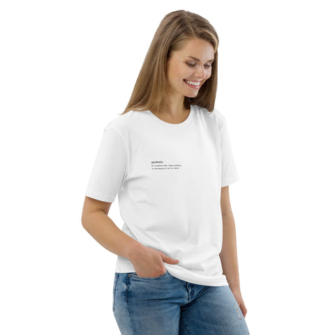 Unisex organic cotton t-shirt - aesthete