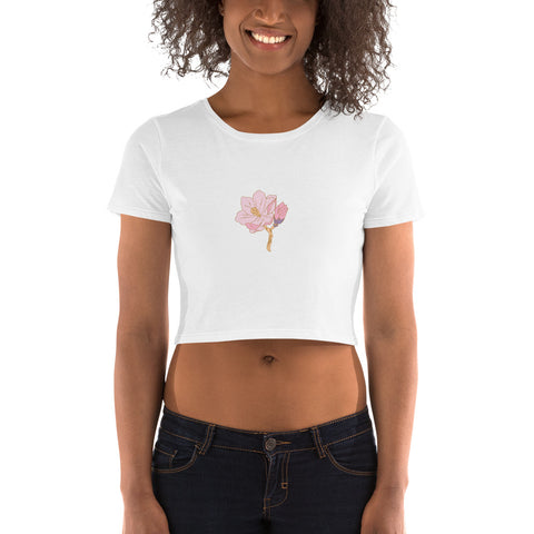 Women’s Crop Tee - Spring Flower